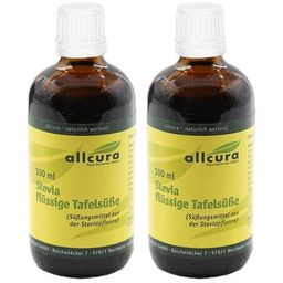 allcura Stevia flüssige Tafelsüße