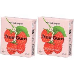 True Co. Ture Gum Himbeere & Vanille Kaugummi