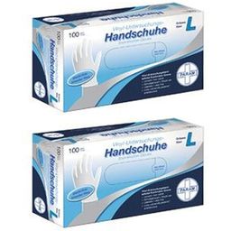 PARAM Einmalhandschuhe Vinyl Größe L gepudert