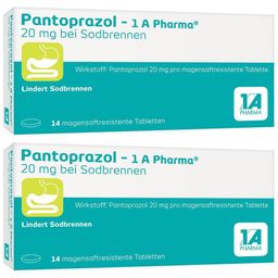 Pantoprazol - 1 A Pharma® 20 mg bei Sodbrennen