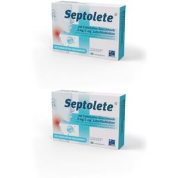 Septolete® 3 mg/1 mg Lutschtabletten Eukalyptus-Geschmack