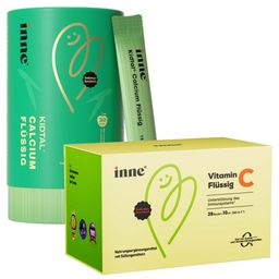 inne® Vitamin C Flüssig + inne® Kidtal® Calcium Flüssig