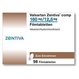 Valsartan Zentiva® comp 160 mg/12,5 mg