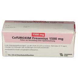 CefUROXIM Fresenius 1500 mg