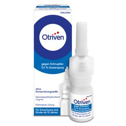 Otriven gegen Schnupfen 0,1 % Nasenspray (Dosierspray) ohne Konservierungsstoffe