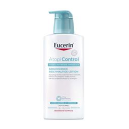 Eucerin® AtopiControl Beruhigende Reichhaltige Lotion beruhigt die Haut bei Neurodermitis - Jetzt 20% mit dem Code "eucerin20" sparen*