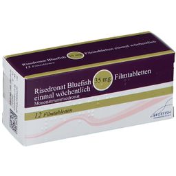 Risedronat Bluefish 35 mg einmal wöchentlich