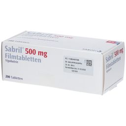 SABRIL 500 mg Filmtabletten B