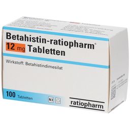 Betahistin-ratiopharm® 12 mg