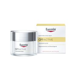 Eucerin Q10 Active Tagespflege – Anti-Falten Tagescreme für trockene Haut – antioxidative Gesichtscreme mit Q10 - Jetzt 20% mit dem Code "eucerin20" sparen*