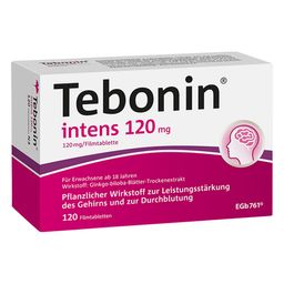 Tebonin® intens 120 mg - Jetzt 20% mit dem Code tebonin20 sparen*