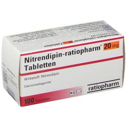 Nitrendipin-ratiopharm® 20 mg
