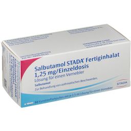Salbutamol STADA® Fertiginhalat 1,25 mg/Einzeldosis