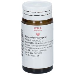 Wala® ROSENEISEN/ Graphit Globuli