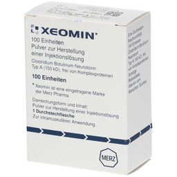 Xeomin 100 LD50 Einheiten