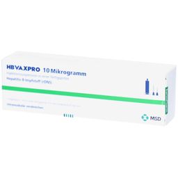 HBVAXPRO 10 µg Inj.-Susp.i.e.Fertigspr.m.Kanüle