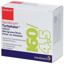 Symbicort Turbohaler 160/4,5 µg/Dosis 120 ED