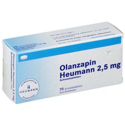 Olanzapin Heumann 2,5 mg Schmelztabletten