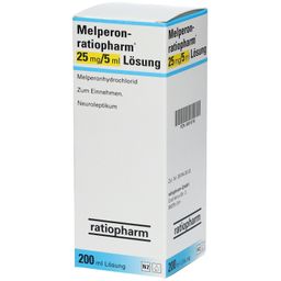 Melperon-ratiopharm® 25 mg/5 ml