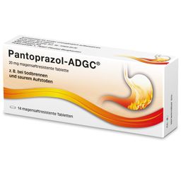 Pantoprazol-ADGC® gegen Reflux Symptome wie Sodbrennen und saures Aufstoßen