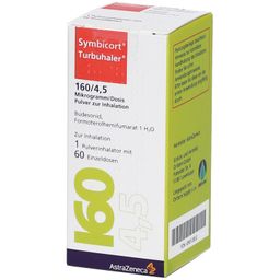 Symbicort Turbuhaler 160/4,5 µg/Dosis 60 ED