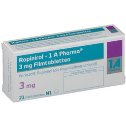 Ropinirol - 1 A Pharma® 3 mg
