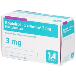 Ropinirol 1A Pharma® 3Mg