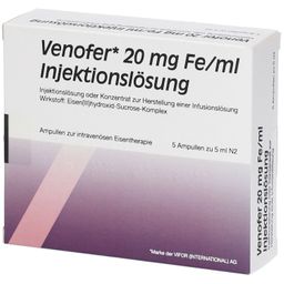 Venofer 20 mg Fe/ml