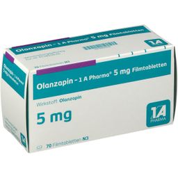 Olanzapin 1A Pharma® 5Mg