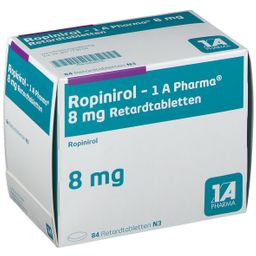 Ropinirol 1A Pharma® 8Mg