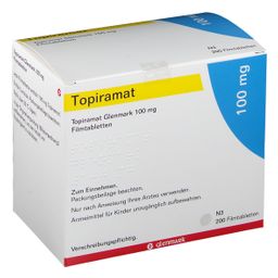Topiramat Glenmark 100 mg