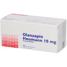 Olanzapin Heumann 15 mg  Heunet