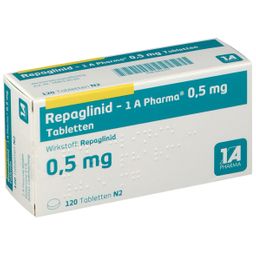 Repaglinid 1A Pharma® 0.5Mg