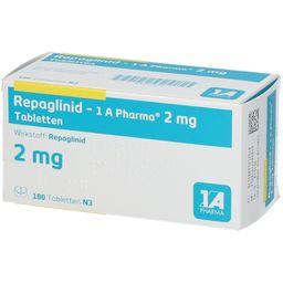 Repaglinid 1A Pharma® 2Mg