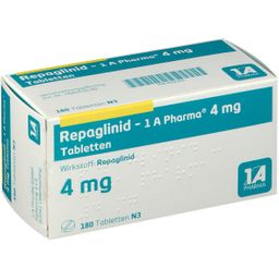 Repaglinid - 1 A Pharma® 4 mg