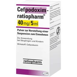 Cefpodoxim-ratiopharm® 40 mg/5 ml