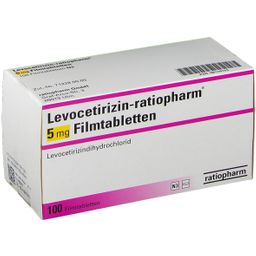 Levocetirizin-ratiopharm® 5 mg Filmtabletten