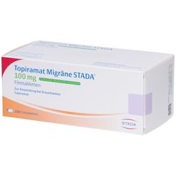 TOPIRAMAT Migräne STADA 100 mg Filmtabletten