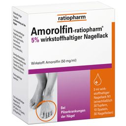 Amorolfin ratiopharm® 5% - bei Nagelpilz
