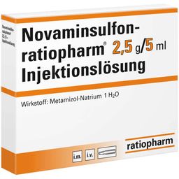 Novaminsulfon-ratiopharm® 2,5 g/5 ml