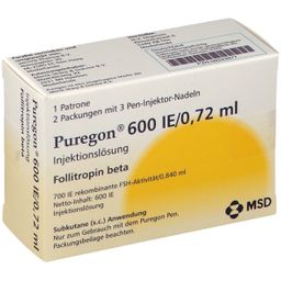 Puregon® 600 I.E./0,72 ml Injektionslösung