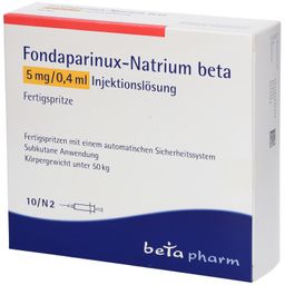 Fondaparinux-Natrium beta 5 mg/0,4 ml