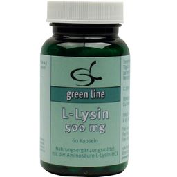 green line NUTRITHEKE L-Lysin 500 mg