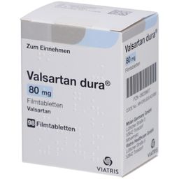 Valsartan dura® 80 mg