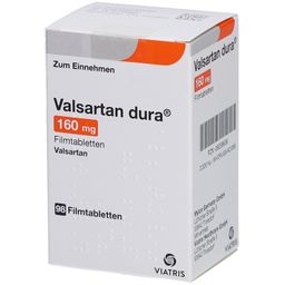 Valsartan dura® 160 mg