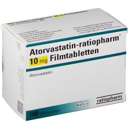 Atorvastatin-ratiopharm® 10 mg