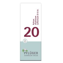Schüßler-Salz Nr. 20 Kalium aluminium sulfuricum D6