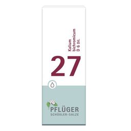 Schüßler-Salz Nr. 27 Kalium bichromicum D6