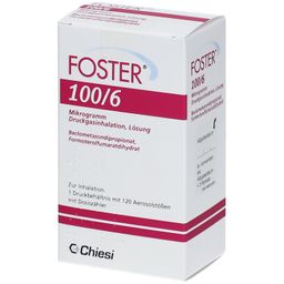 Foster 100/6 µg 120 Hub Dosieraerosol