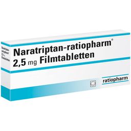 Naratriptan-ratiopharm® 2,5 mg